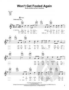 Won't Get Fooled Again von Pete Townshend (Download) 