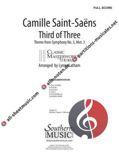 Themes from Symphony No. 3 von Camille Saint-Saëns 
