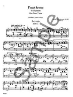 Forest Scenes Op. 82 von Robert Schumann 