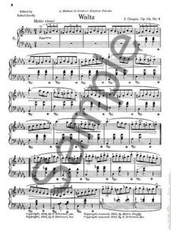 Waltz Op.64 No.1 In D Flat For Piano From Minute Waltz von Frédéric Chopin 