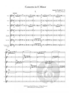 Concerto in E Minor von Antonio Vivaldi 