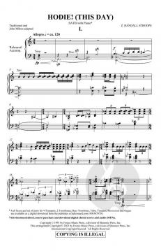 Hodie! von Z. Randall Stroope (Download) 