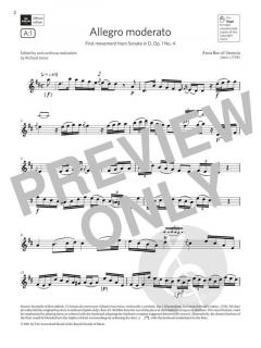 Allegro moderato von Anna Bon di Venezia (Download) 