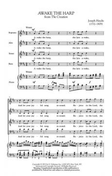 Awake The Harp from The Creation von Joseph Haydn (Download) 