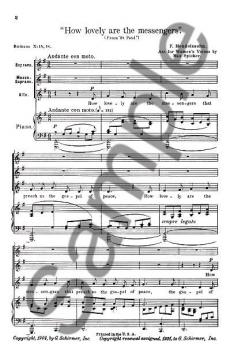 How Lovely Are The Messengers From St. Paul (Felix Mendelssohn Bartholdy) 