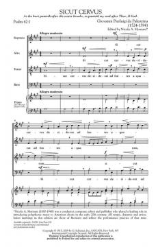 Sicut Cervus (Giovanni Pierluigi da Palestrina) 