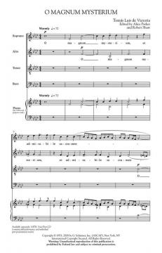 O Magnum Mysterium von Tomás Luis de Victoria (Download) 
