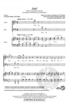 Joy! von Georg Friedrich Händel (Download) 
