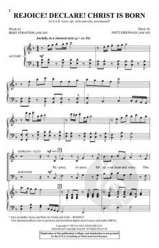Rejoice! Declare! Christ Is Born von Patti Drennan (Download) 