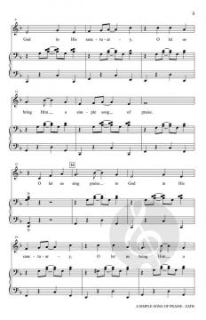 A Simple Song of Praise von Karen Crane (Download) 