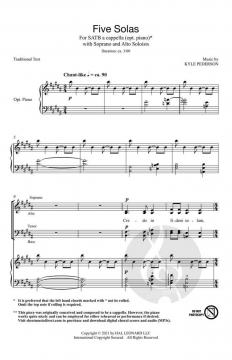 5 Solas von Kyle Pederson (Download) 