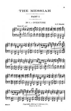Messiah, An Oratorio (Georg Friedrich Händel) 