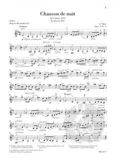 Chanson de nuit - Chanson de matin op. 15 von Edward Elgar 