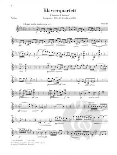 Klavierquartett Nr. 1 in c-moll op. 15 von Gabriel Fauré 