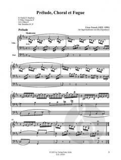 Prélude, Choral et Fugue von César Franck 