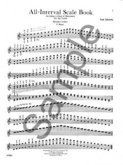 All Interval Scale Book 