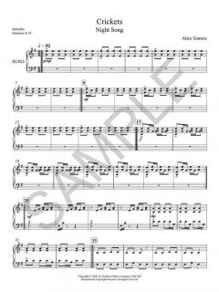 Crickets Night Song von Alice Gomez 