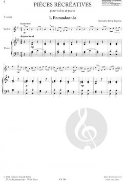 Pieces Recreatives 3 von Bera-Tagrine Nathalie 