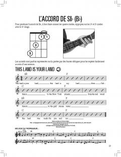Hal Leonard Le Ukulélé pour les enfants 