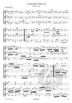 Londoner Trios 1-4 von Joseph Haydn 