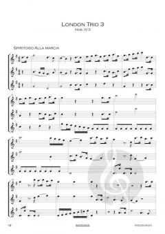 Londoner Trios 1-4 von Joseph Haydn 