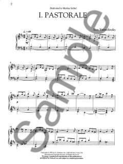Four Pieces For Piano von Ben Yarmolinksy 