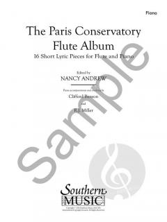 Paris Conservatory Flute Album von Nancy Andrew 