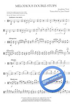 Melodious Double Stops Book 1 Viola von Josephine Trott im Alle Noten Shop kaufen