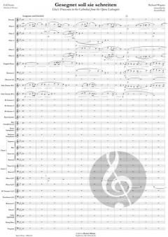Gesegnet soll sie schreiten von Richard Wagner (Download) 