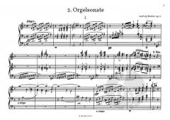 2. Orgelsonate d-Moll op.6 von Ludwig Boslet im Alle Noten Shop kaufen