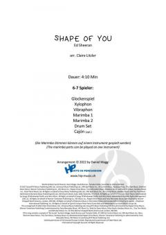 Shape Of You von Sheeran 