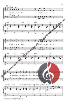 Annie (Choral Highlights) von Charles Strouse (Download) 