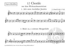 12 Choräle aus dem Weihnachtsoratorium von Johann Sebastian Bach 