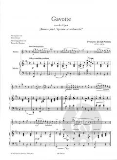 Gavotte von François-Joseph Gossec 