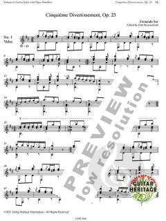 The Collected Works for Guitar 6 von Fernando Sor 