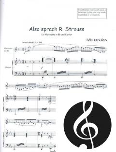 Also sprach Richard Strauss von Bela Kovacs 