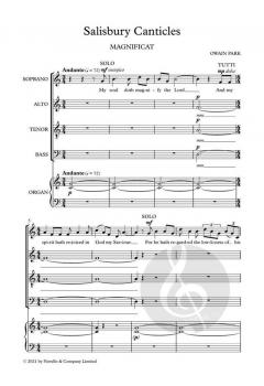 Salisbury Canticles von Owain Park 