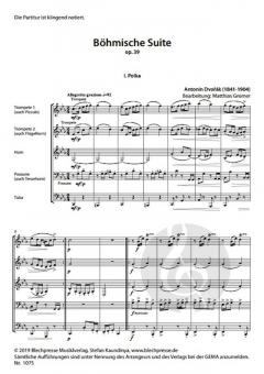 Böhmische Suite op. 39 