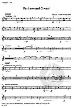 Fanfare und Choral von Michael Erschbamer 