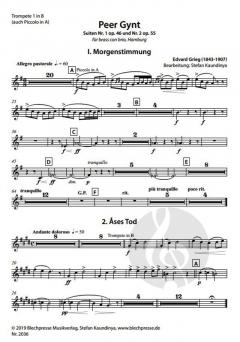 Peer Gynt Suiten Nr. 1 & 2 op. 55 von Edvard Grieg 