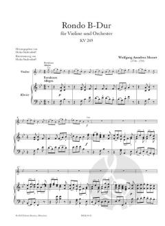 Rondo B-Dur von Wolfgang Amadeus Mozart 