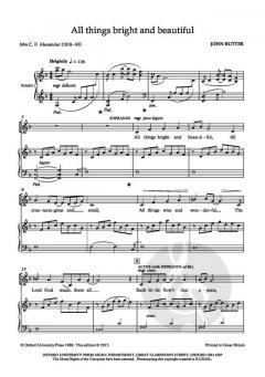 All Things Bright and Beautiful von John Rutter (Download) 