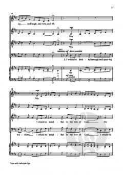 I Would Be True von John Rutter (Download) 
