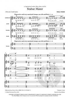 Stabat Mater von Will Todd (Download) 