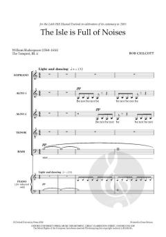The Isle is Full of Noises von Bob Chilcott (Download) 