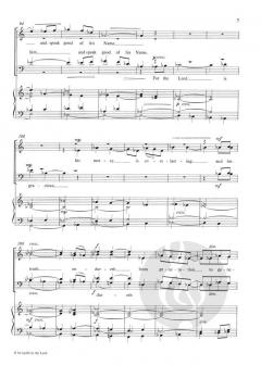 O be joyful in the Lord von John Rutter (Download) 