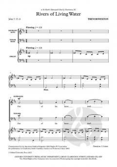 Rivers of Living Water von Trevor Weston (Download) 