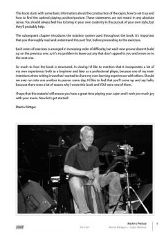 Cajon Method (incl. CD + DVD) von Martin Röttger 