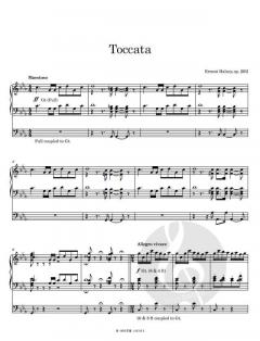 Toccata c-Moll von Ernest Halsey 