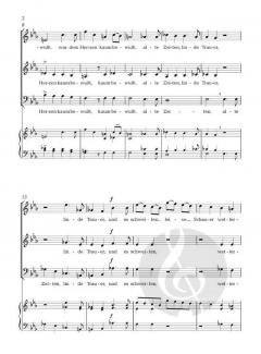 Chorlieder 1 von Fanny Hensel 